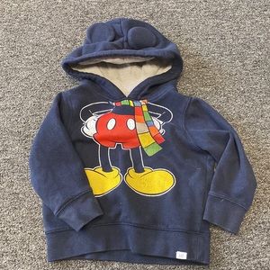 Baby Gap Disney Mickey Mouse hoodie 3t